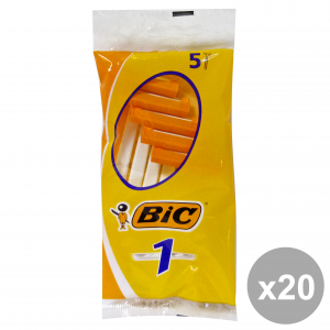 Set 20 BIC CLASSIC 1LAMA R&G X 5 Pezzi Prodotti per rasatura