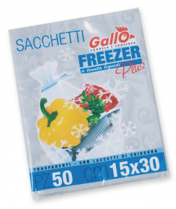 GALLO Freezer busta 15x30 X 50 pz - Avvolgenti e sacchetti alimenti