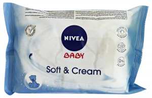NIVEA Salviette Baby Soft&Cream X 63 Pezzi Linea Bimbo