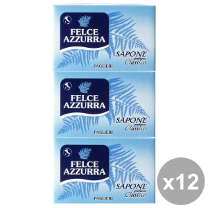 FELCE AZZURRA Set 12 Saponette Classico X3 Pezzi 125 Gr. Saponi E Cosmetici