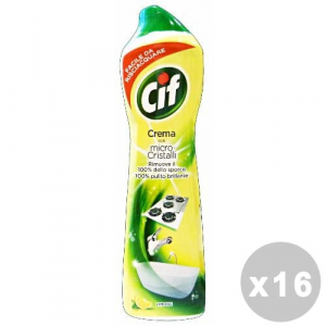 Set 16 CIF Crema Limone 500 Ml. Detergenti casa