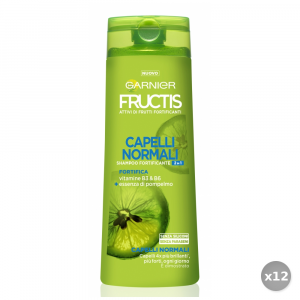 GARNIER Set 12 Fructis Shampoo 2-1 Normali 250 Ml. Prodotti Per Capelli