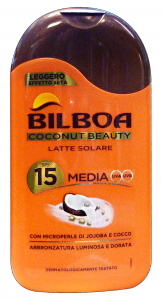 BILBOA Fp15 latte coconut beauty 200 ml. - prodotti solari