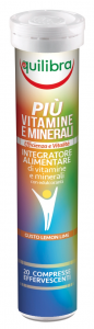 EQUILIBRA 20 Capsule Piu' Vitamine Minerali Effervescente Integratore Alimentare