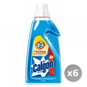Set 6 CALGON Anticalcare gel 750 ml Detergenti Casa