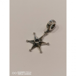 Ciondoli pendenti per bracciale componibile S'Ave Maria in argento