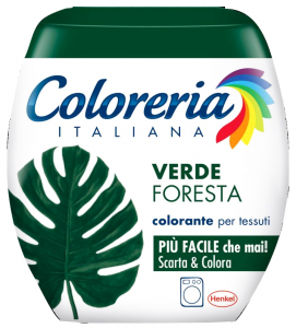 COLORERIA ITALIANA Tutto in 1 pronto all'uso verde foresta per lavatrice
