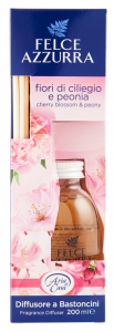 FELCE AZZURRA Diffusore fiori di ciliegio/peonia deodorante 200 ml