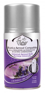 AIR FLOR Ricarica 250 ml Lavanda e orchidea Deodorante Profumatore Ambiente