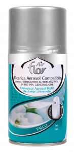 AIR FLOR Ricarica 250 ml Talco Deodorante Profumatore Ambiente