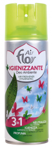 AIR FLOR Spray 3in1 Igienizzante 400 ml Deodorante Casa