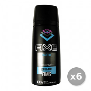 Set 6 AXE Deodorante Spray MARINE 150 ml Cura del corpo