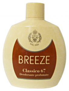 BREEZE Deodorante Squeeze Classico 67 100 ml - Deodorante Femminile E Unisex