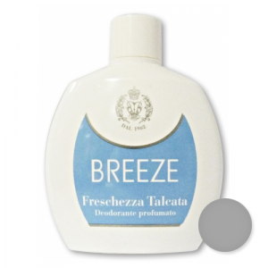 BREEZE Set 6 Deodorante Squeeze Freschezza Talcata 100 ml Cura del corpo