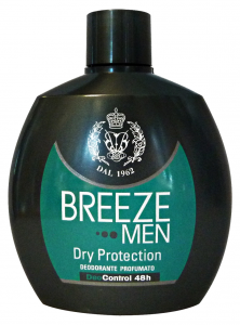 BREEZE Deodorante Squeeze Men Dry Prot.100 ml - Deodorante Maschile