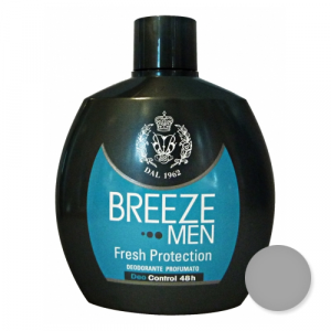 BREEZE Set 6 Deodorante Squeeze Men Fresh Protezione 100 ml Cura del corpo