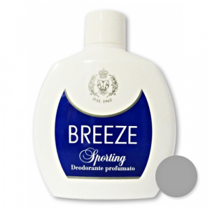 BREEZE Set 6 Deodorante Squeeze Sporting 100 ml Cura del corpo