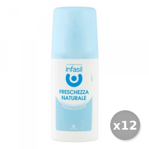 Set 12 INFASIL Deodorante VAPO FR.Naturale 70 ml Cura del corpo