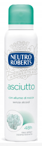 NEUTRO ROBERTS Deodorante Spray Natural Dry 150 ml Deodorante Femminile E Unisex