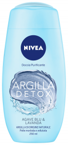 NIVEA Doccia argilla detox agave/lavanda 250 ml prodotto per la cura del corpo