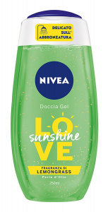 NIVEA Doccia sunshine love lemongras 250 ml prodotto per la cura del corpo