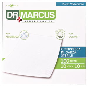 DR MARCUS Garza 10x10cm. medicamento cutaneo generico