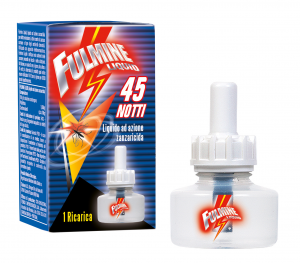 FULMINE Fornello liquido ricarica 45 notti insetticida repellente