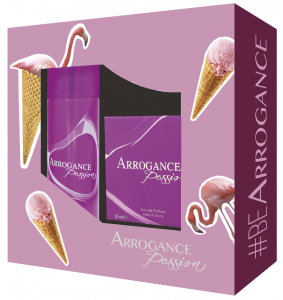 ARROGANCE Idea Regalo Passione Eau De Parfum Deodorante 807182 Profumo 150 ml