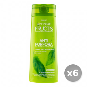Set 6 GARNIER Fructis Shampoo Antiforfora Normali 250 ml Prodotti per Capelli