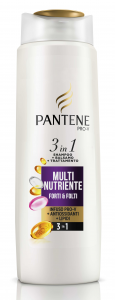 PANTENE Shampoo 3/1 Multinutriente Per la Cura Dei Capelli 250 ml
