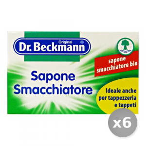 Set 6 DR. BECKMANN Sapone Smacchiatore bio 100 gr Detergenti Casa