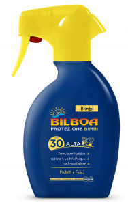 BILBOA Fp30 bimbi trigger 250 ml prodotto solare per la pelle