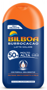 BILBOA Fp50 + burrocacao crema 200 ml prodotto solare per le labbra