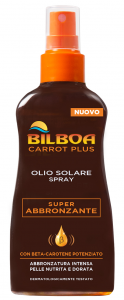 BILBOA Olio spray carrot plus abbronzante 200 ml prodotto solare