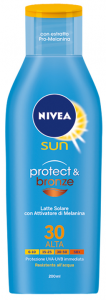 NIVEA Sun Fp30 Protect Bronze 85825 Crema Solare 200 ml