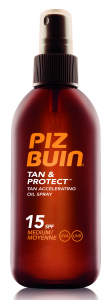 PIZ BUIN Sfp15 Tan E Protect Olio Spray Crema Solare 150 ml