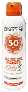 DERMOLAB Sun Fp50 Latte Spray 7246 Crema Solare 150 ml