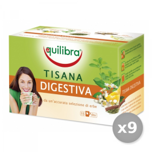 EQUILIBRA Set 9 EQUILIBRA Tisana Digestiva * 15 Buste - Prodotti Alimentari