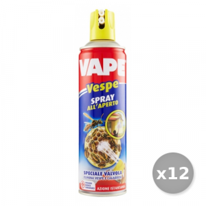 Set 12 VAPE VESPE Spray 400 ml Articoli Per insetti