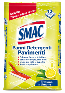 SMAC Panni Multiuso Detergenti X 12 Pezzi Attrezzi Pulizie
