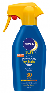 NIVEA Sun Fp30 Protect Hydrate Grilletto 85889 300 ml
