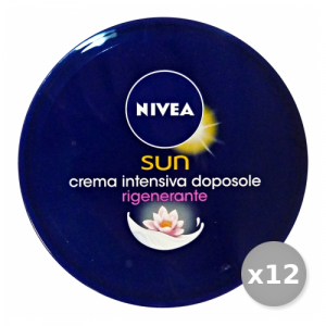 NIVEA Set 12 Doposole Vaso Crema Intensa Rigenerante 300 ml Prodotti Solari