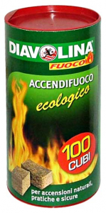 DIAVOLINA Ecologica X 100 Cubi - Articoli Per pic-nic