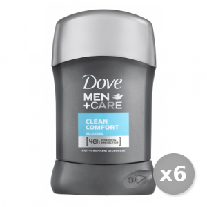 DOVE Set 6 Deodorante Stick Men  Comfort Cura del corpo