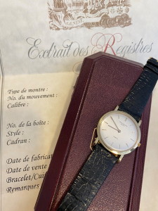 Orologio secondo polso Patek Philippe modello Gubelin 
