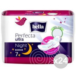 Set 24 BELLA Assorbenti Ultra Notte X7 Igiene Intima Femminile