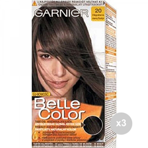 Set 3 BELLE COLOR Belle color 20 castano chiaro tinta colorata per capelli