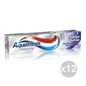 Set 12 AQUAFRESH Entif 75 Intense White Igiene E Cura Dei Denti