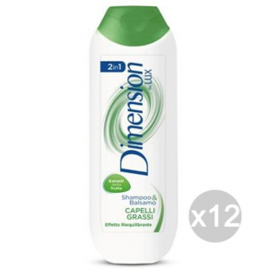 Set 12 DIMENSION Shampoo Per Capelli Grassi Verde By Lux Cura E Trattamento Dei Capelli
