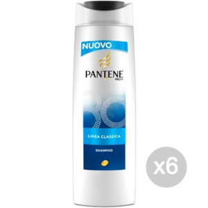 Set 6 PANTENE Shampoo Trad Classic 250 Ml Cura E Trattamento Dei Capelli